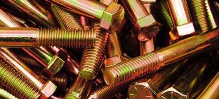 Copper Plating on Fasteners for Industrial Units
